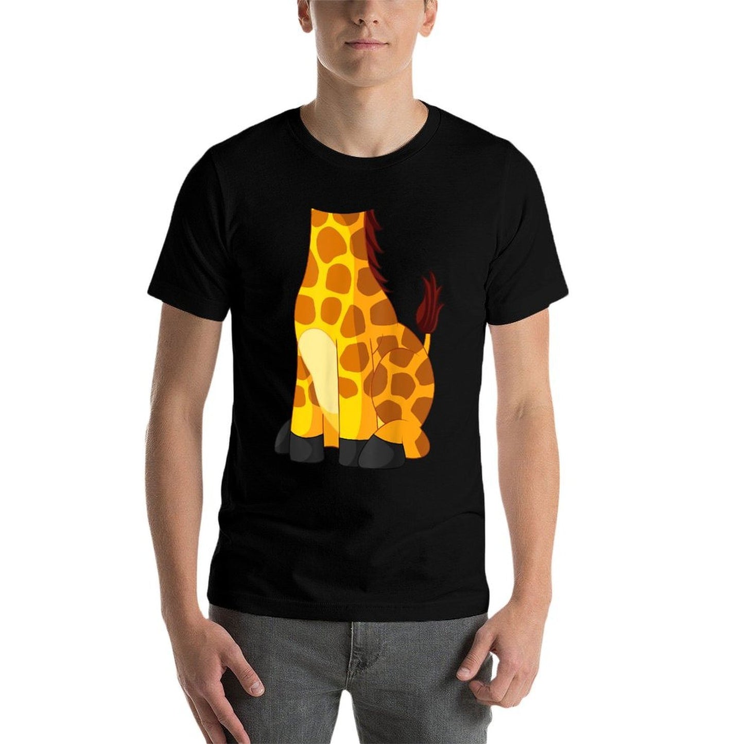Giraffe for Adults & Kids - Men & Women's Giraffe Costume  Easy-care T-Shirt