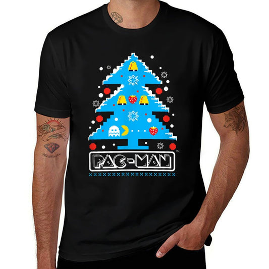 PAC-MAN Christmas  Vintage-inspired T-Shirt