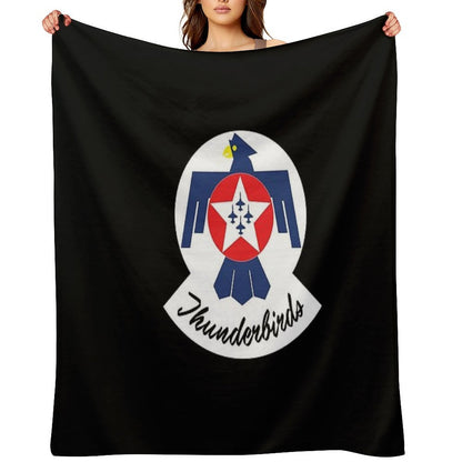 USAF Thunderbirds Logo Premium Throw Blanket
