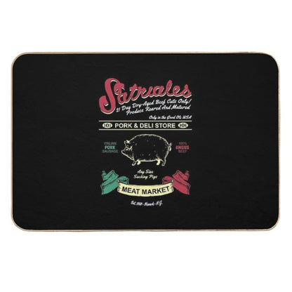 Satriale's Pork & Deli Store Meat Market Durable Bath Mat