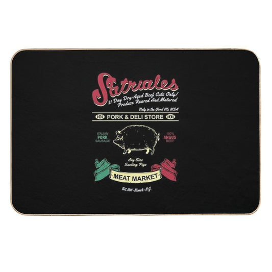 Satriale's Pork & Deli Store Meat Market Durable Bath Mat