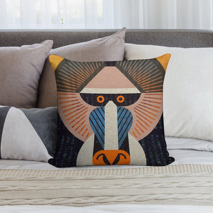 Mandrill Soft Anti-Pilling Throw Pillow