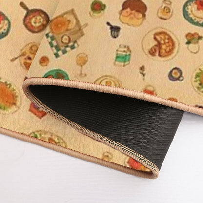 Dishes  Easy To Clean Bath Mat