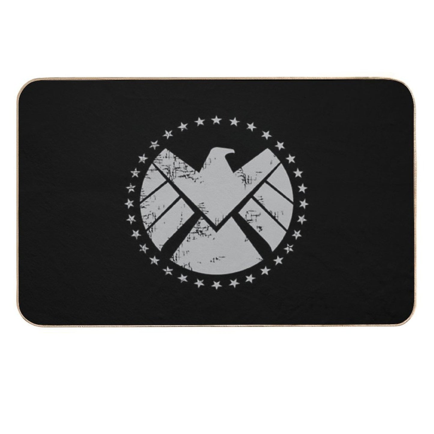 Shield Agent Training - Vintage Effect  Long-Lasting Bath Mat