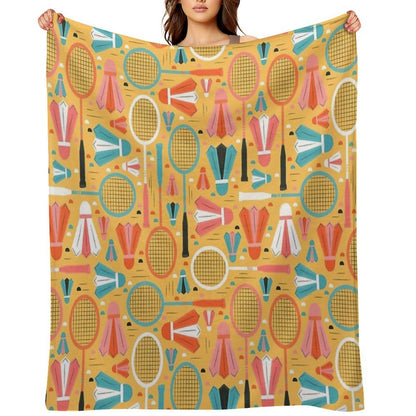 Badminton Comfort Throw Blanket
