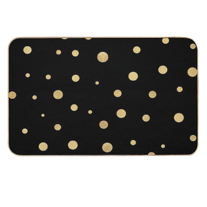 Golden Dots  Non-Slip Bath Mat
