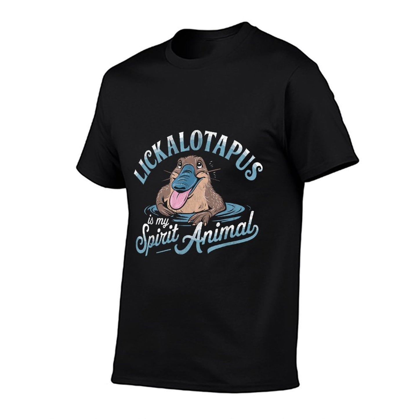 Lickalotapus Is My Spirit Animal Funny Platypus Humor  Wrinkle-resistant T-Shirt