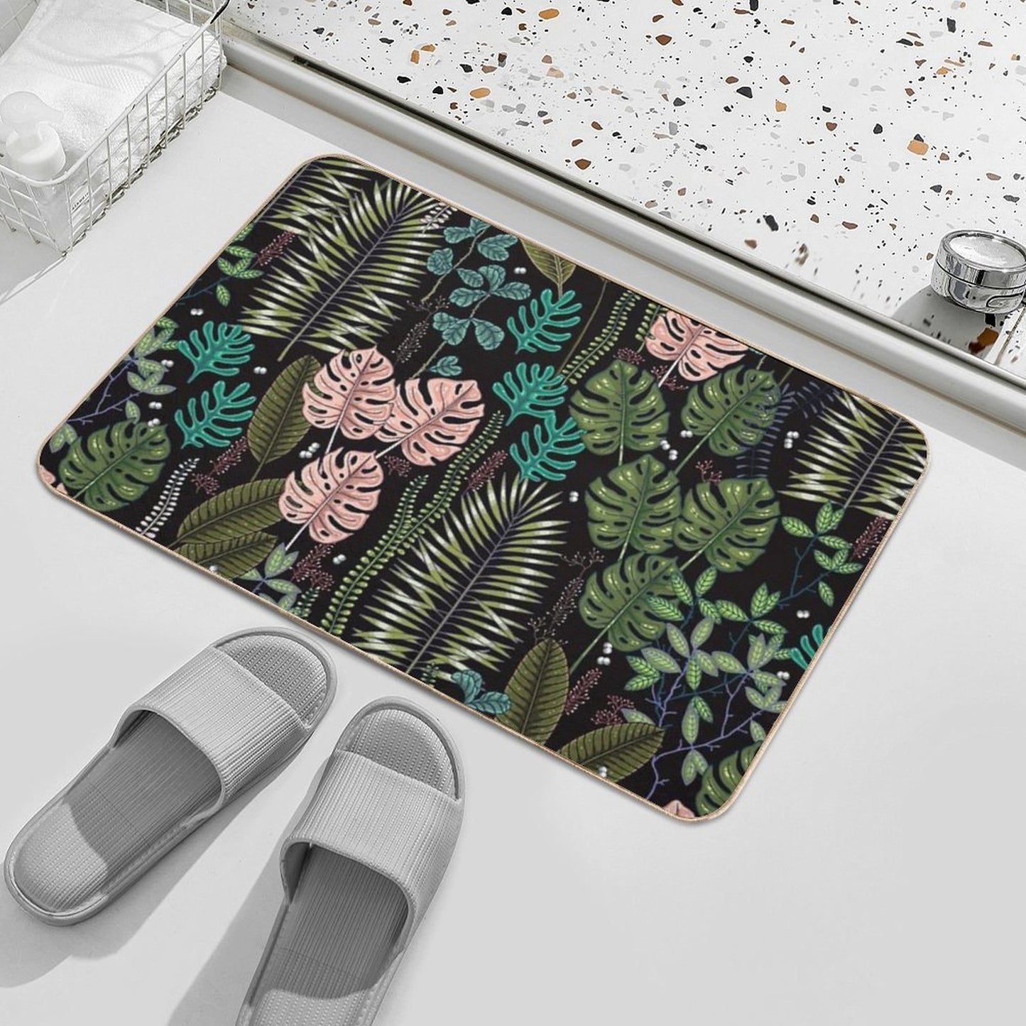 Tropical Dream  Fade-Resistant Bath Mat