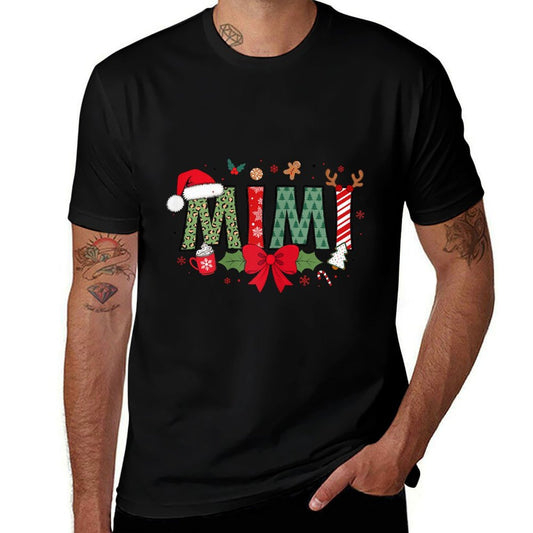 Christmas Mimi Coquette Bow Mimi Claus Christmas Tree Cake  Affordable Price T-Shirt