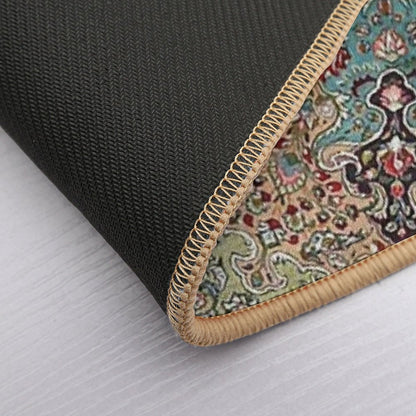 Vintage Antique Persian Carpet Print  Eco-Friendly Bath Mat