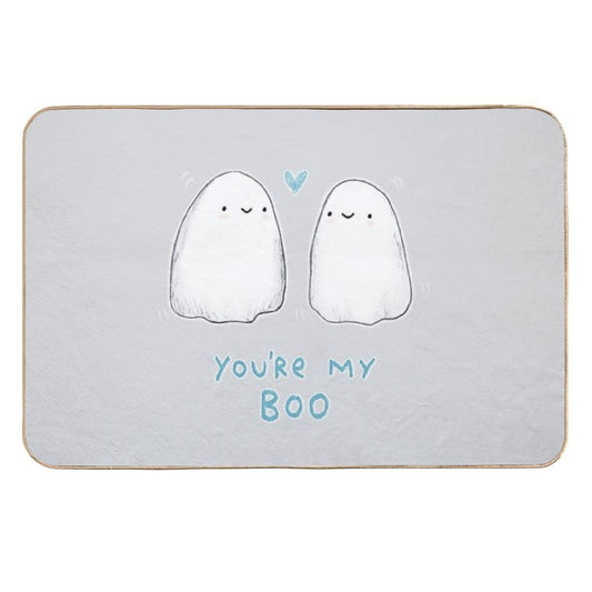 Spooky Love  Easy Maintenance Bath Mat