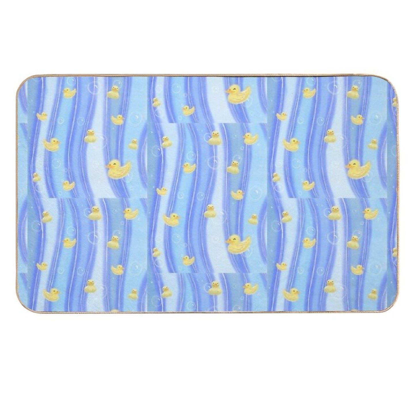 Rubber Duckies  Rapid-Drying Bath Mat