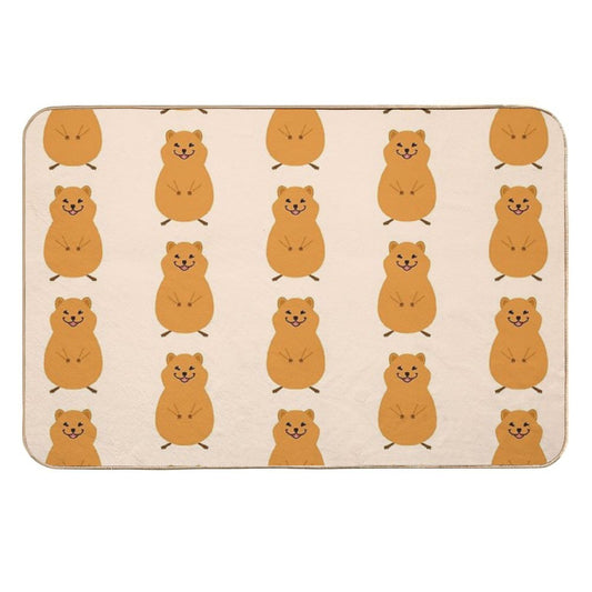 Cute Quokka  Anti-Trip Bath Mat
