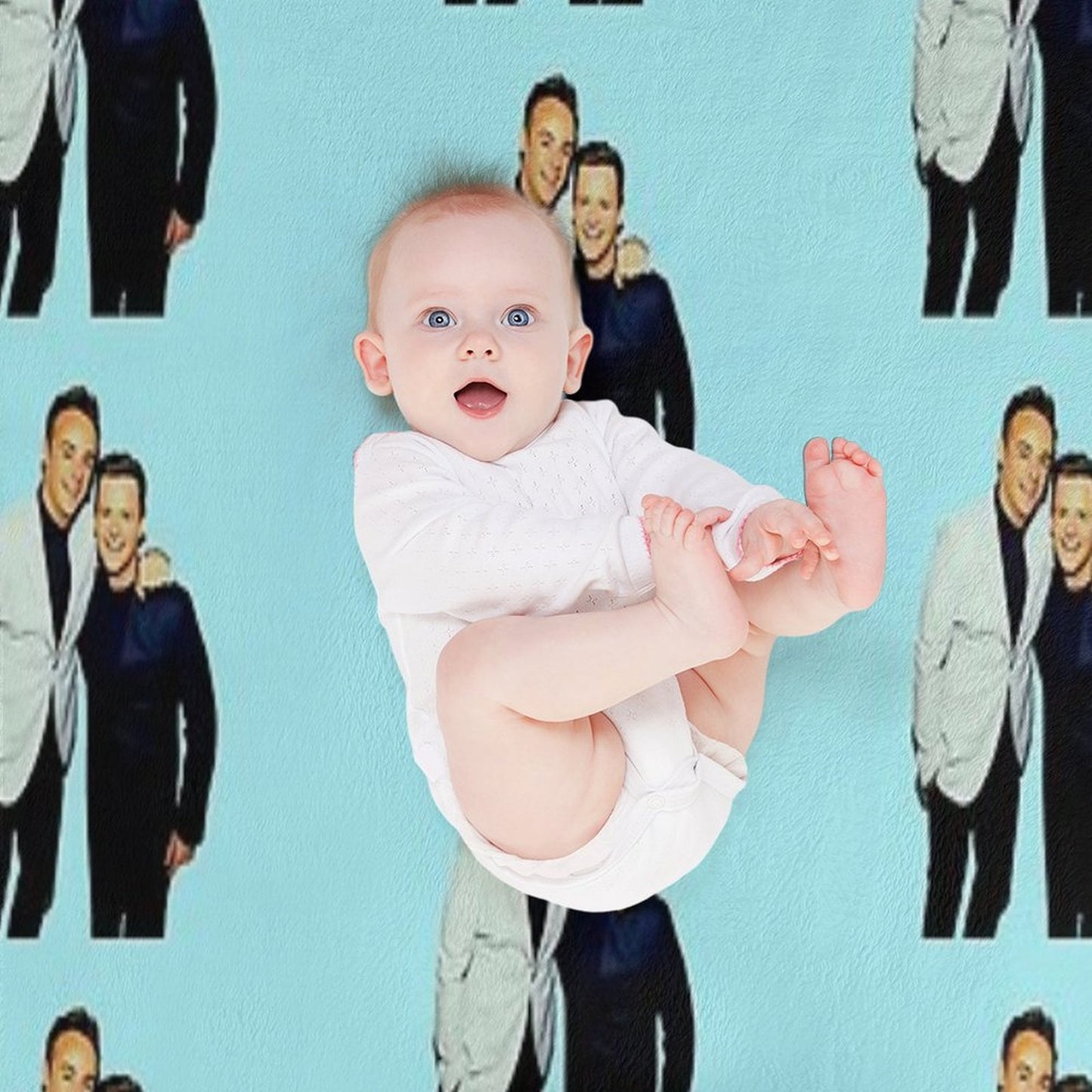 Ant And Dec [2] Sustainable Throw Blanket