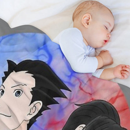 Phoenix Wright And Miles Edgeworth Anti-pilling Throw Blanket