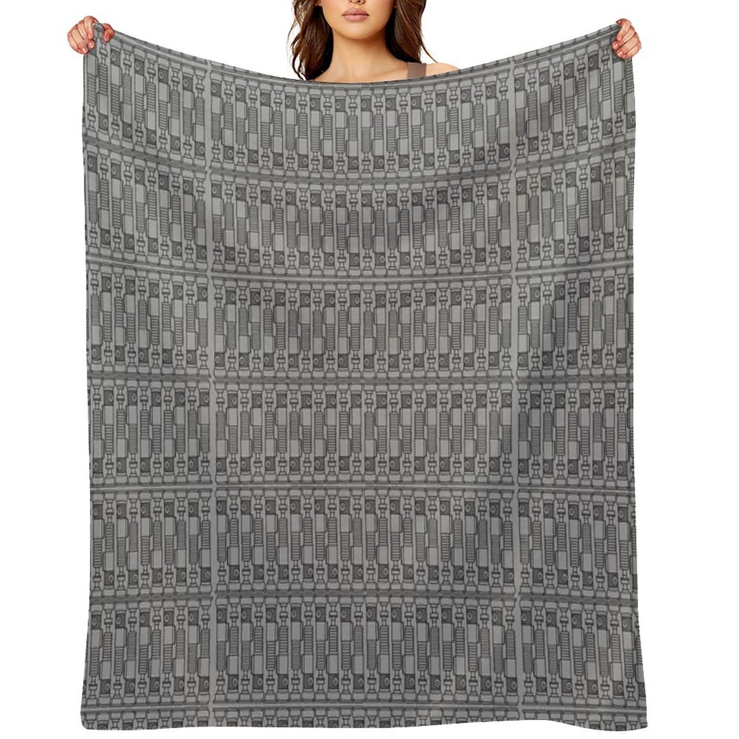 Laser Sword Pattern Comfort Throw Blanket