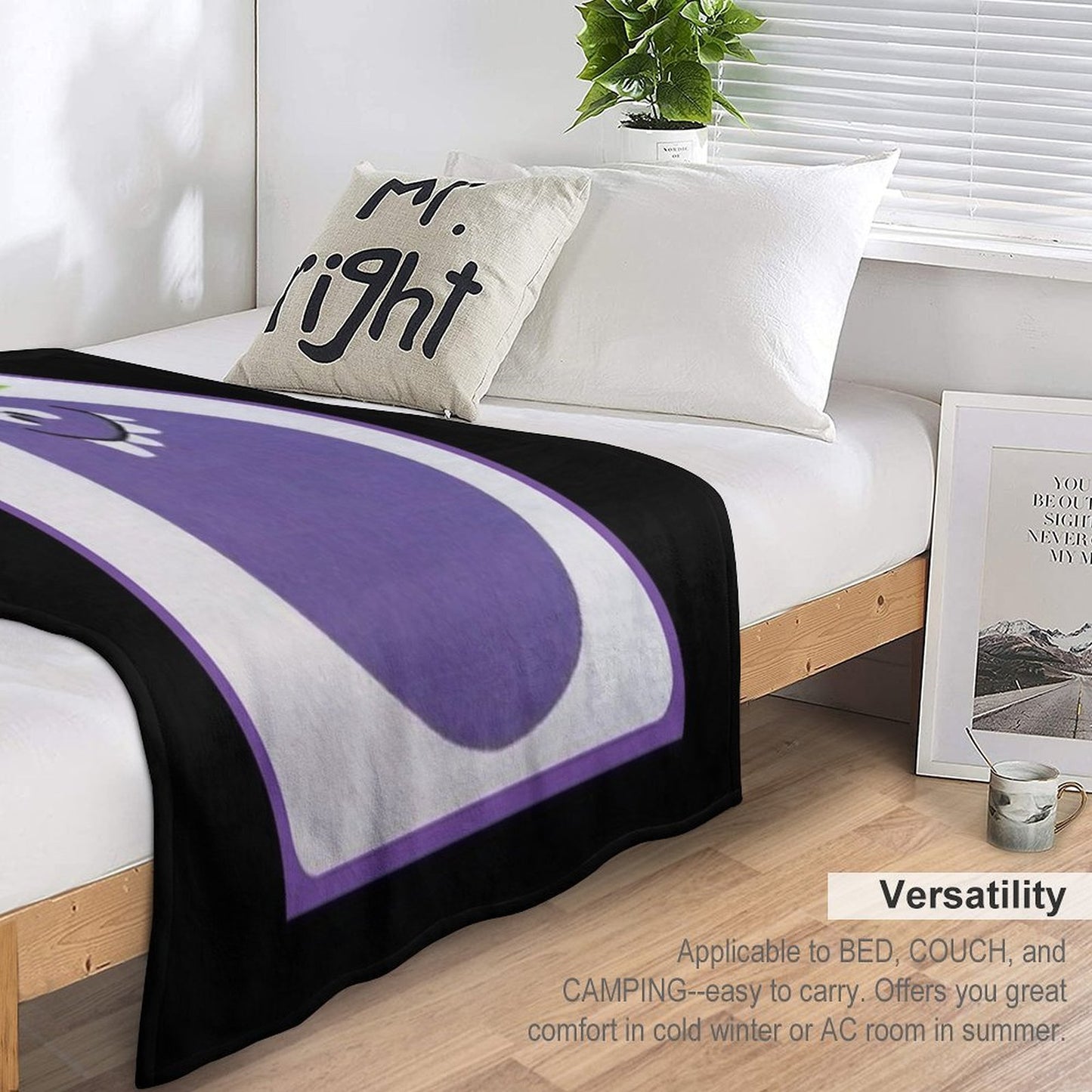 Goofy Grape Multi-functional Throw Blanket