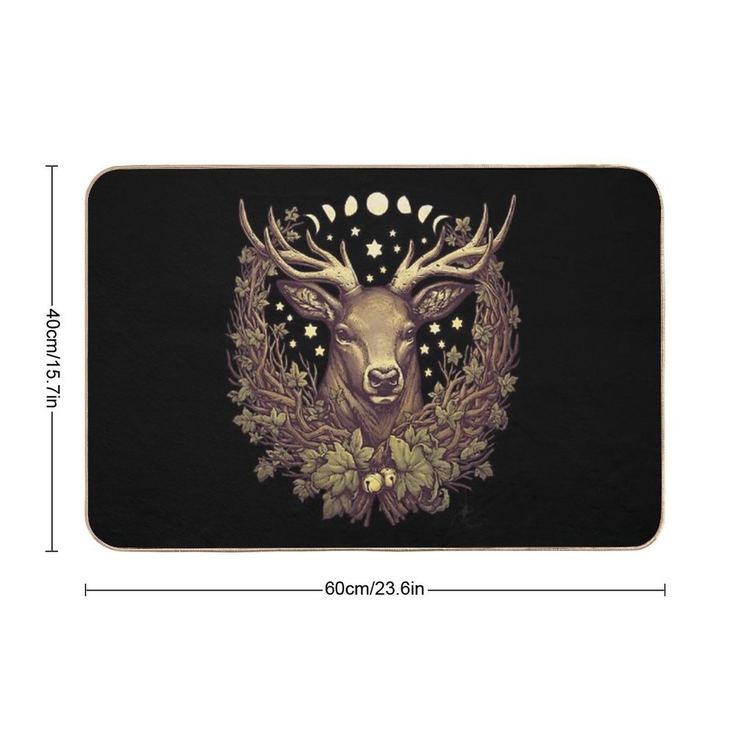 CERNUNNOS STAG  Pet-Safe Bath Mat