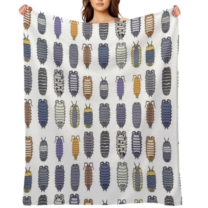 Isopods Easy Care Throw Blanket