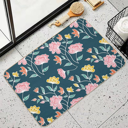 Villa Florals  Absorbent Bath Mat