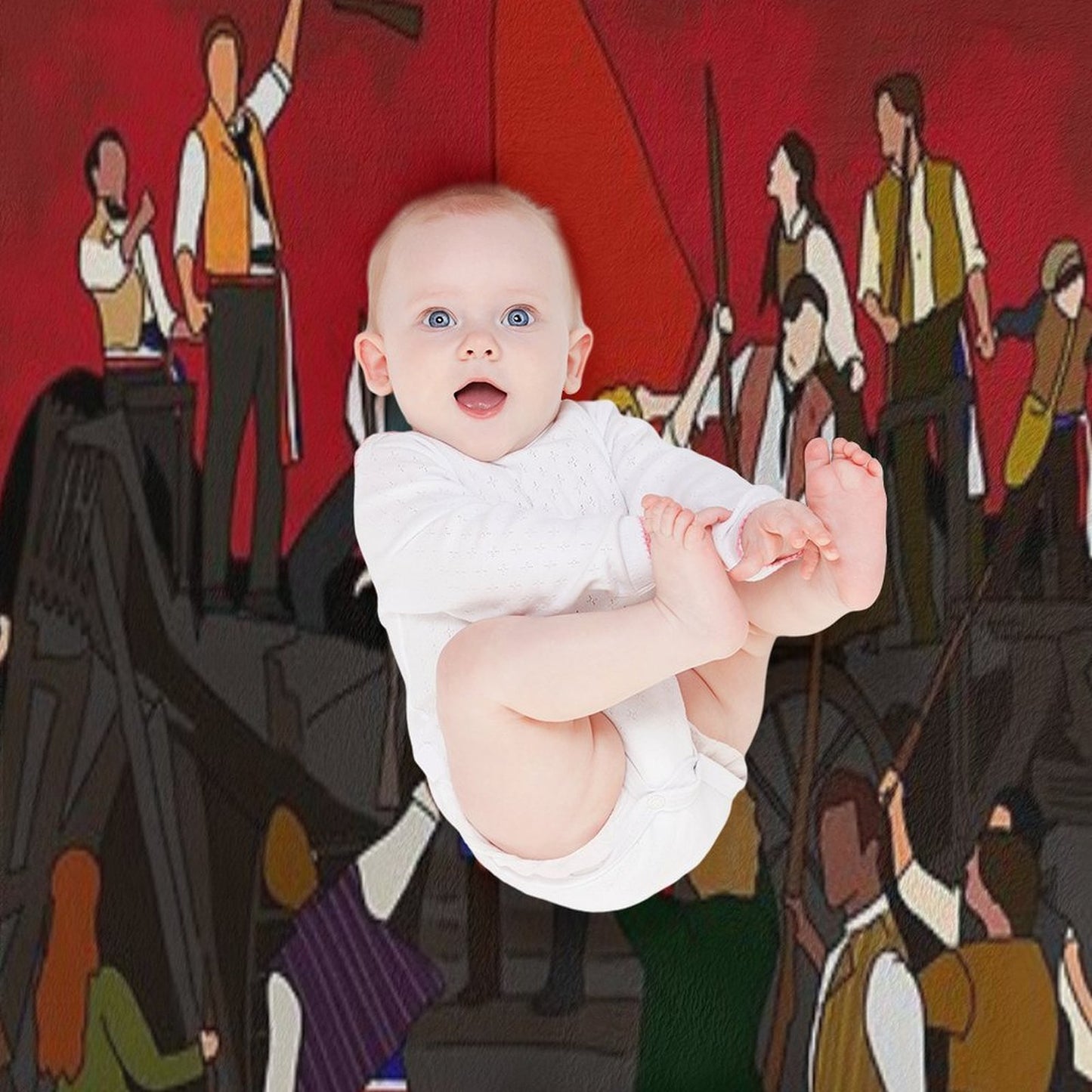 Les Miserables Barricade Durable Throw Blanket