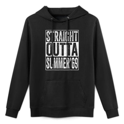 Straight Outta Summer 1969 50th Birthday Gifts 50 Year Old Easy Care Hoodie