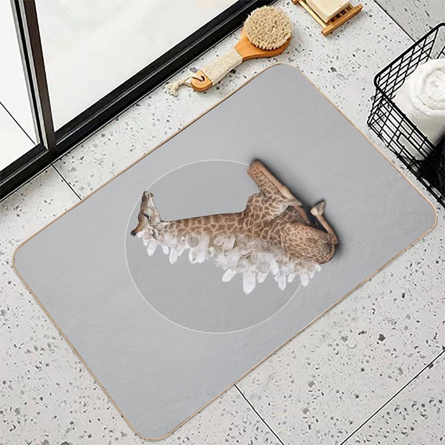 Orenda III  Slip-Resistant Bath Mat
