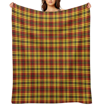 Strathearn Scotland District Tartan Colorful Scottish Plaid Velvety-soft Throw Blanket
