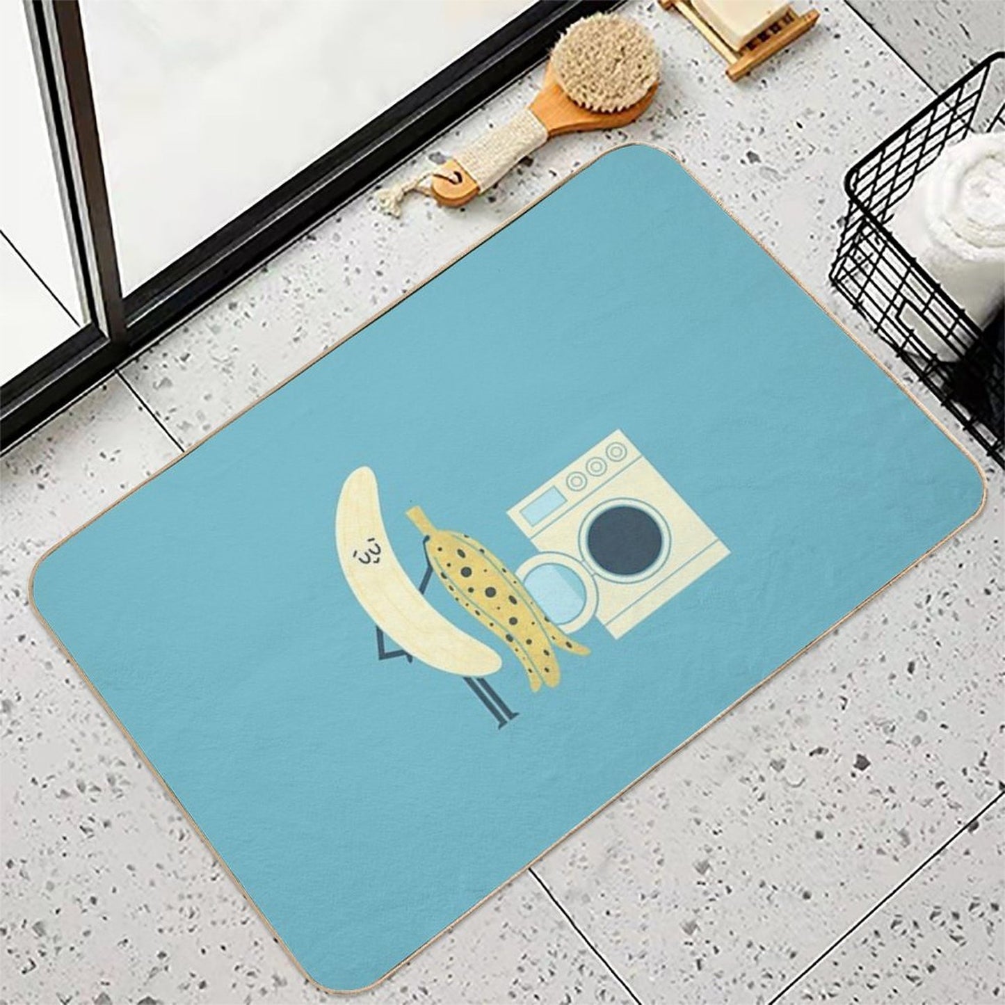 Banana Laundry  Non-Slip Bath Mat