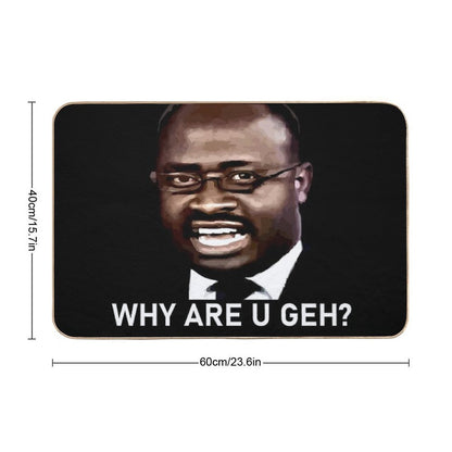 Why Are You Geh Funniest African Interview Ever. Kaggwa Njala.  Easy To Clean Bath Mat