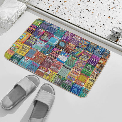 Lottery  Eco-Friendly Bath Mat