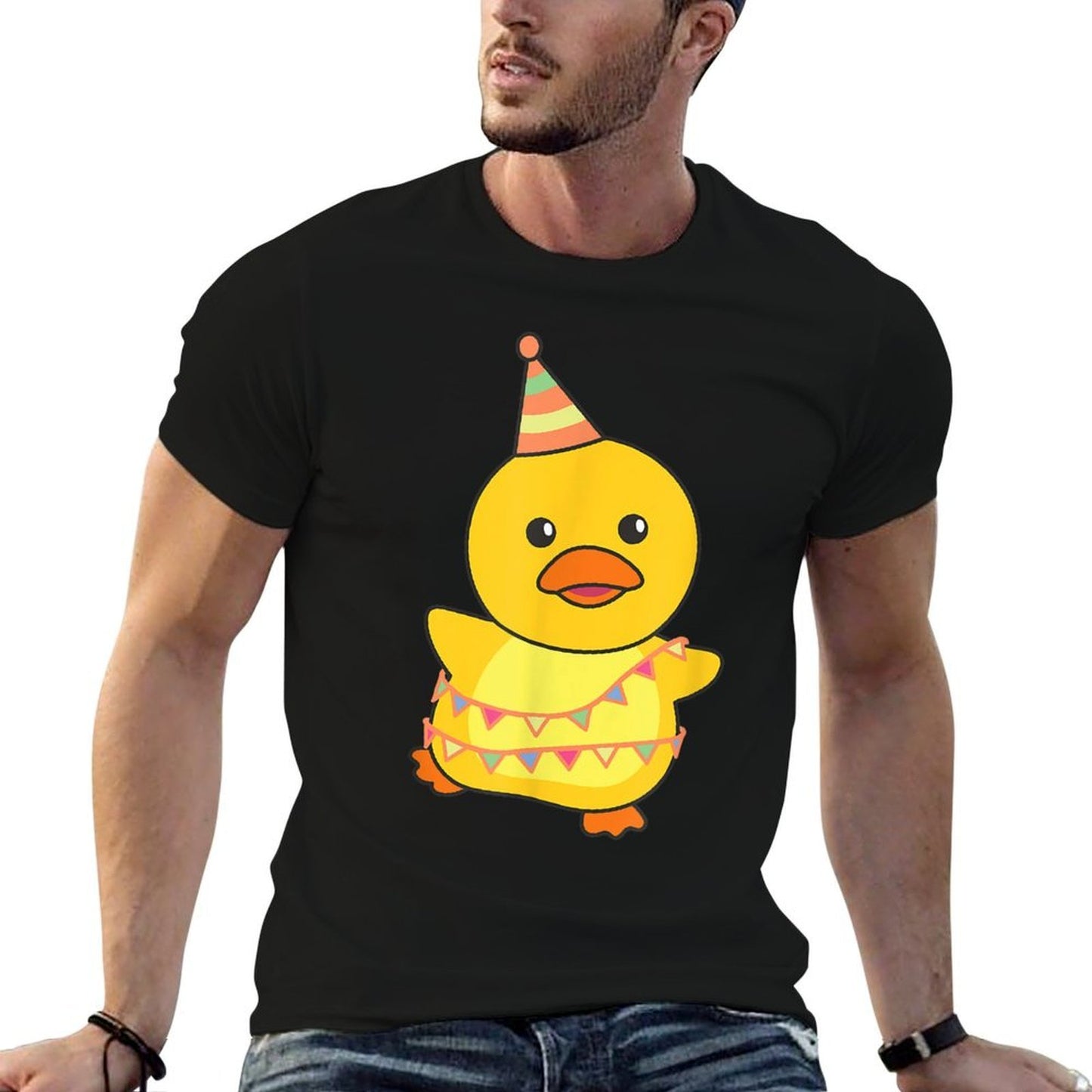 Birthday Duck for Children, Birthday Duck  Durable T-Shirt