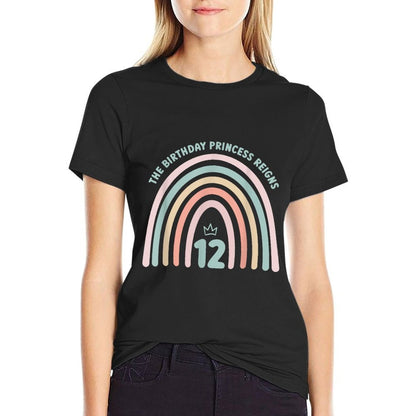 12th Birthday 12th Birthday Outfit Twelve Years Old Girls  Slim-fit Cut T-Shirt