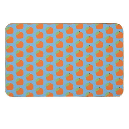 Oranges  Citrus Garden  Absorbent Bath Mat