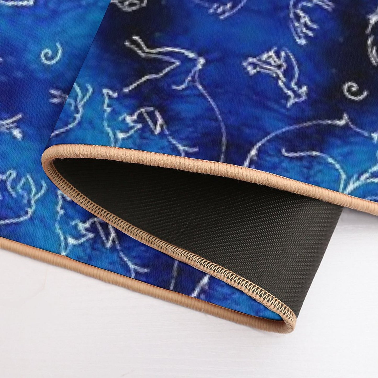Noodle Doodles - Starry Sky Varient  Fade-Resistant Bath Mat