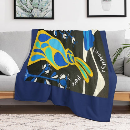 The Linköping Hare Quick-dry Throw Blanket