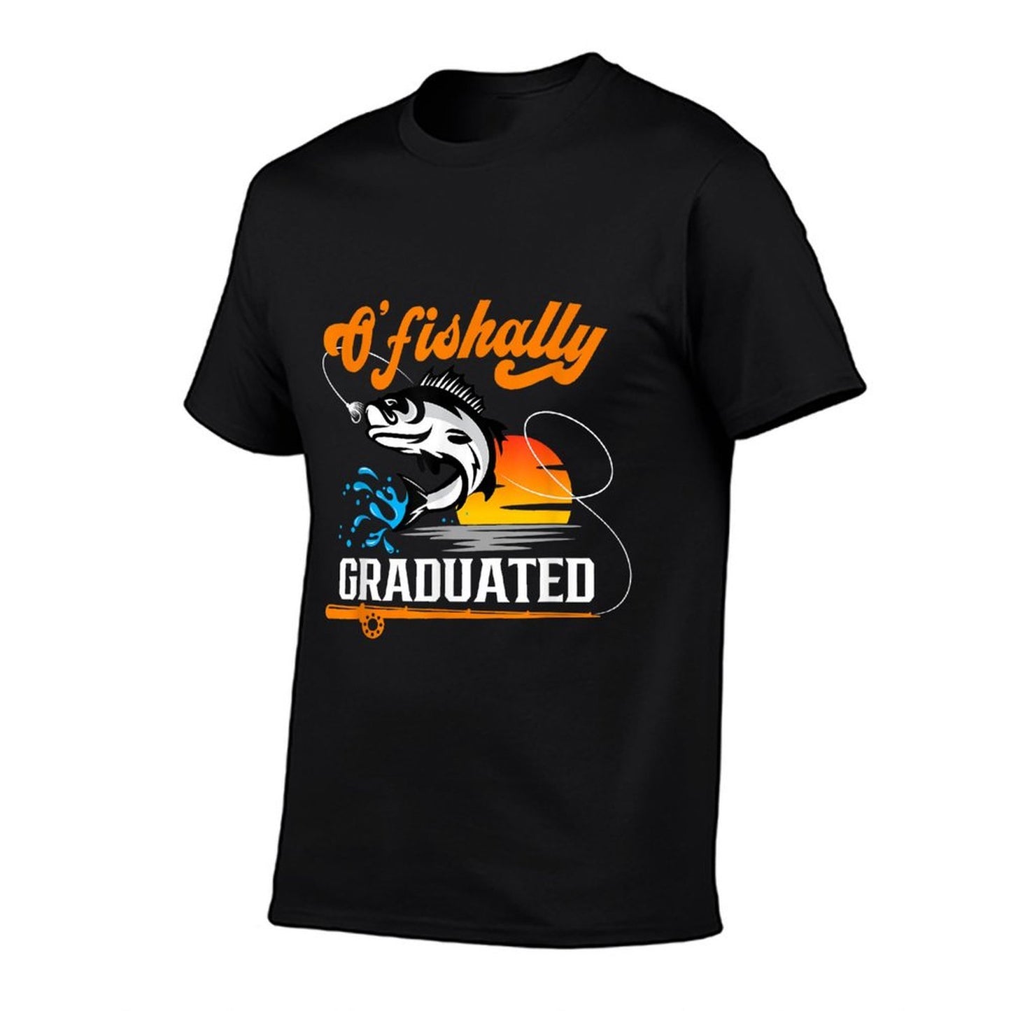 O&#39;fishally Graduated Fishing Lover Graduation Party  Moisture-wicking T-Shirt