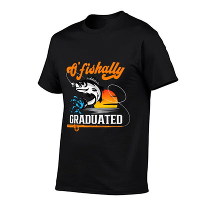 O&#39;fishally Graduated Fishing Lover Graduation Party  Moisture-wicking T-Shirt