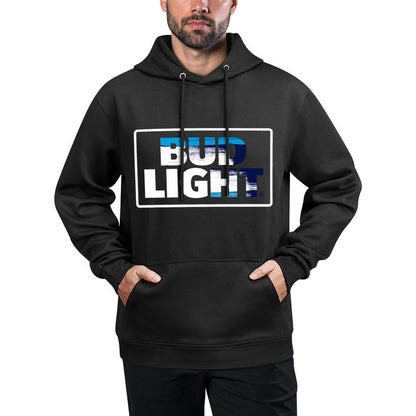 Bud Light Official Logo T-shirt Relaxed Fit Hoodie