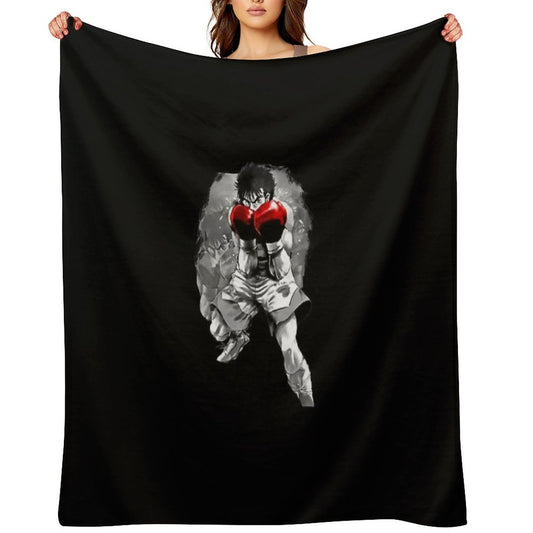Hajime No Ippo Fanart Classic Tshirt Anti-pilling Throw Blanket