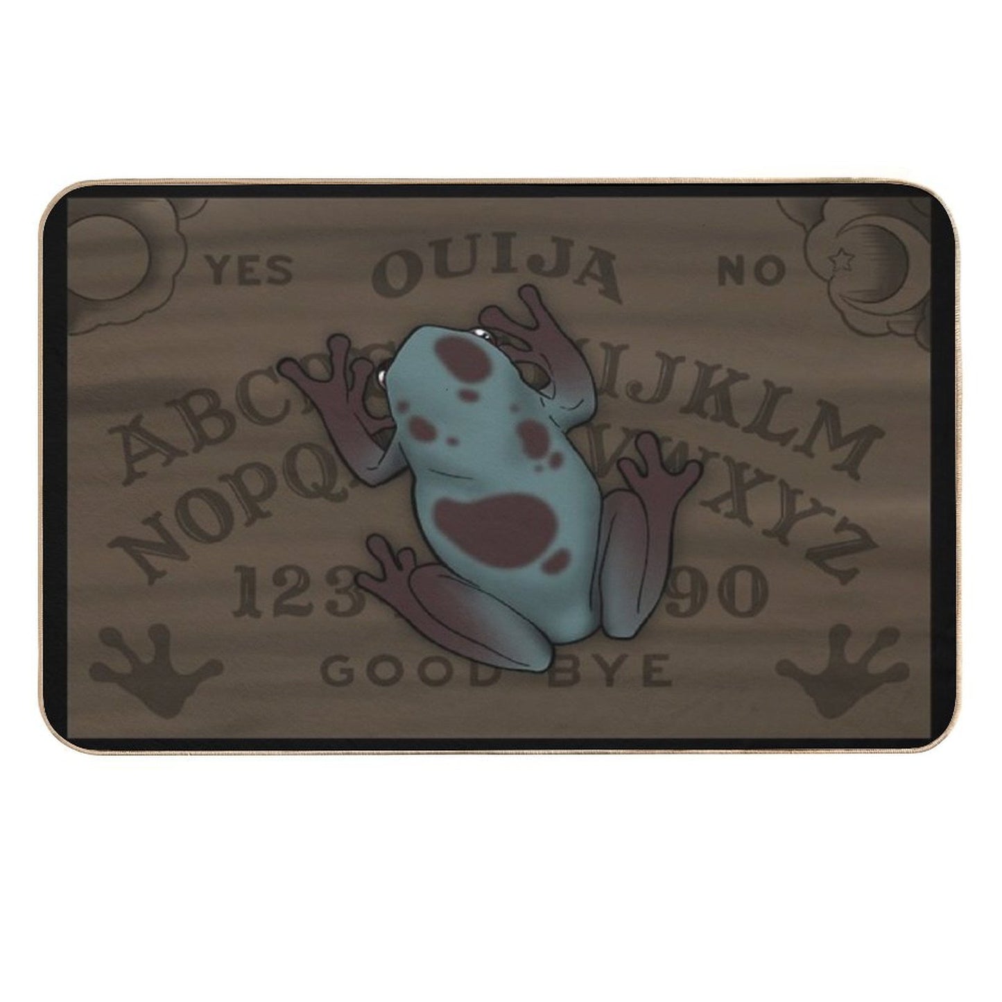 Ouija Frog  Eco-Friendly Bath Mat