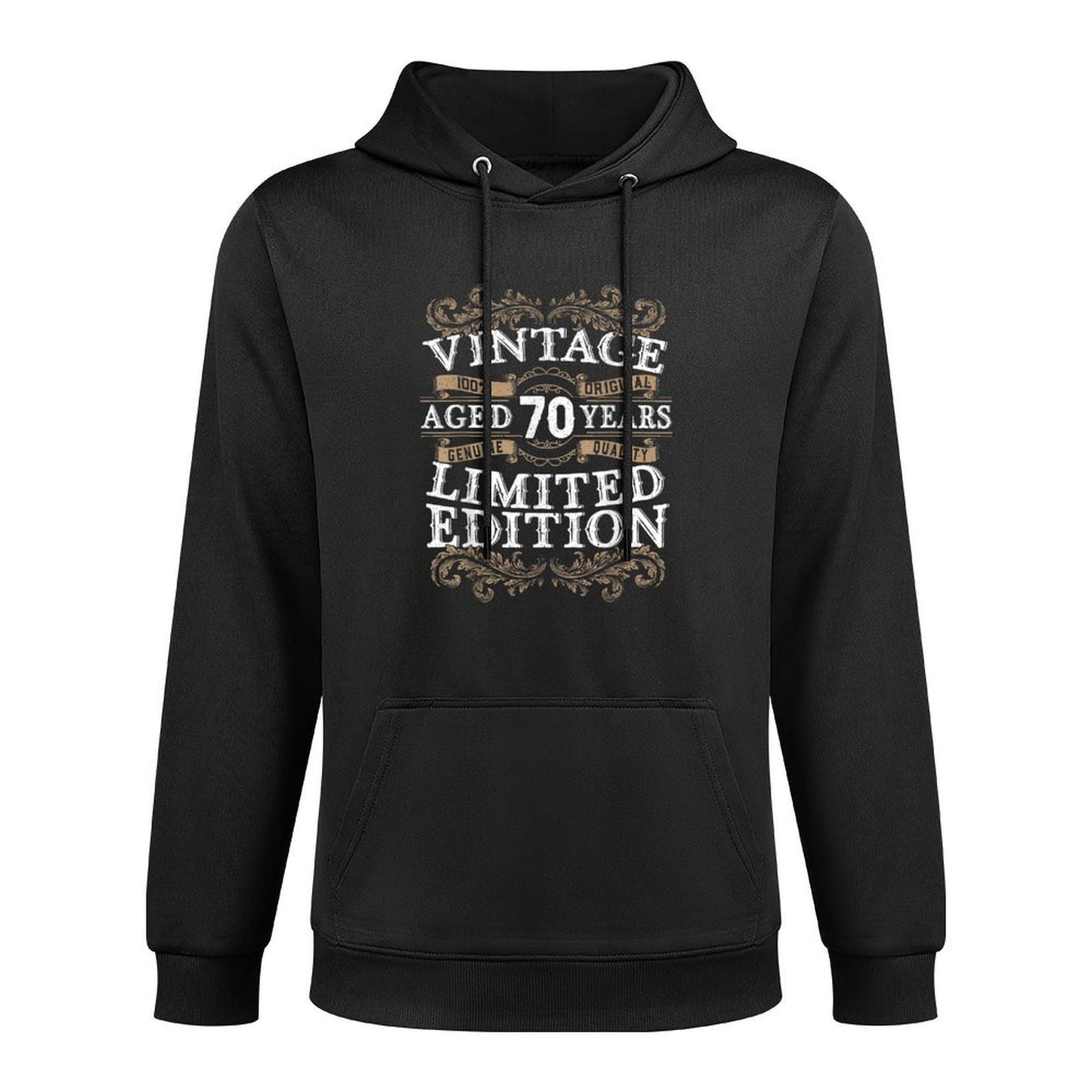 Mens Vintage Aged 70 Years Limited Edition Men 70th Birthday Breathable Fabric Hoodie
