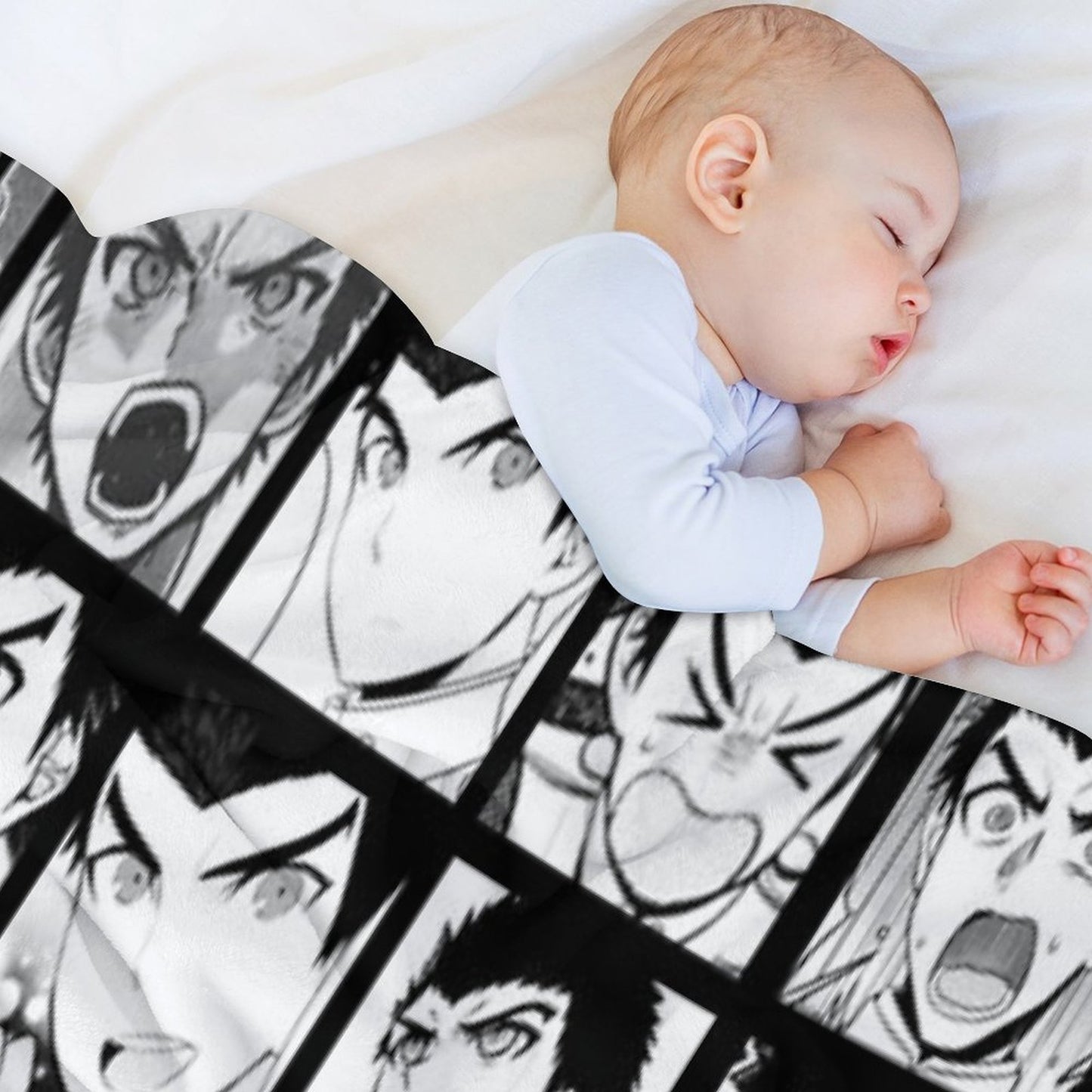 Ishimaru Manga Collection Travel-friendly Throw Blanket