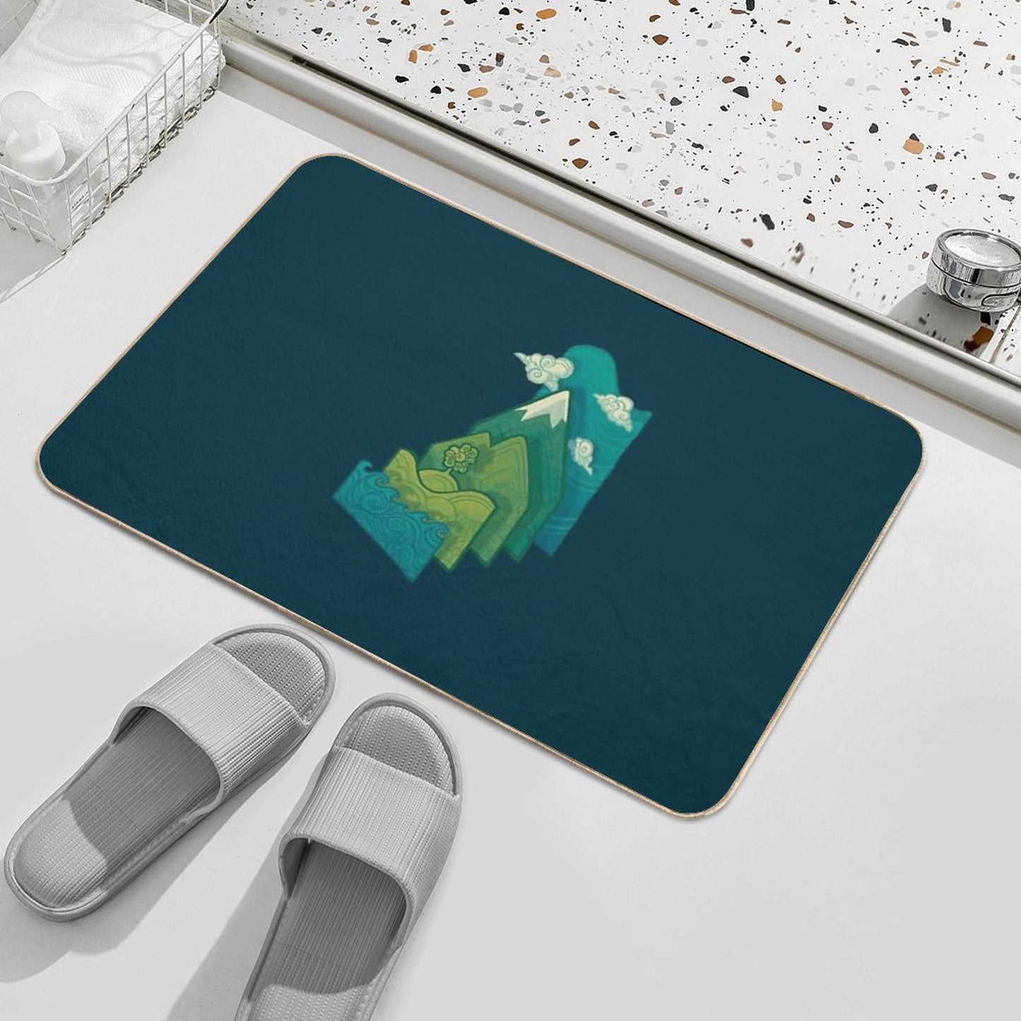 How to Build A Landscape  Anti-Trip Bath Mat