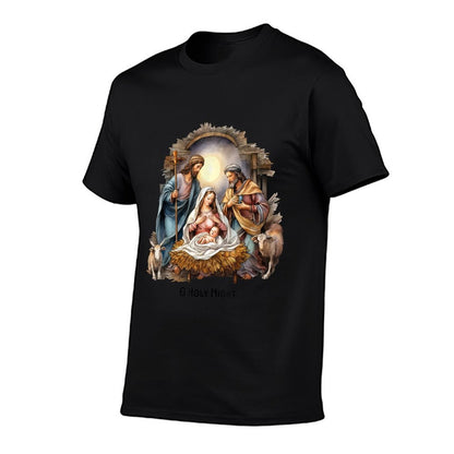 Christmas O Holy Night Xmas Comfortable T-Shirt