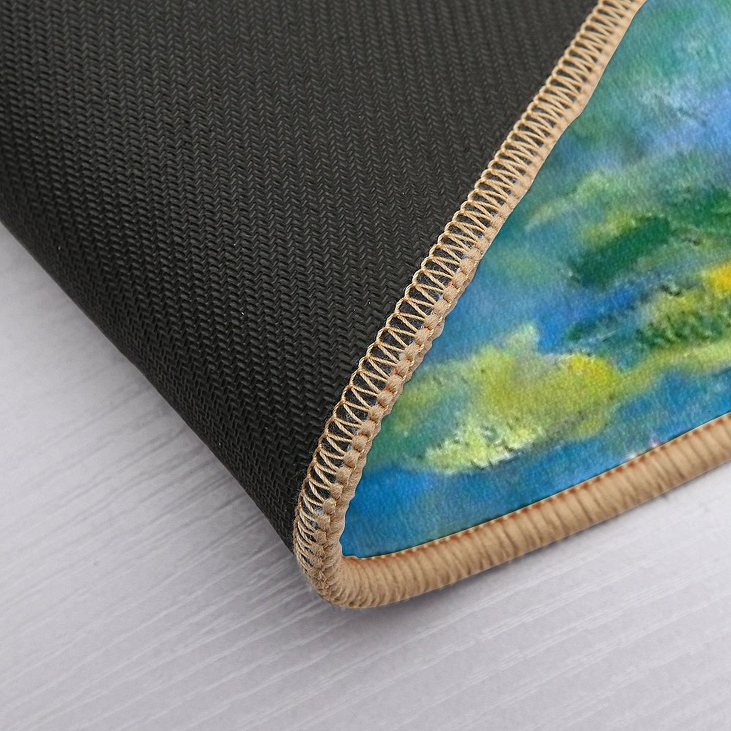 Claude Monet, Cat in Water Lilies, 1906  Long-Lasting Bath Mat