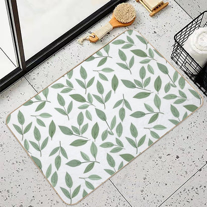 Delicate Foliage  Multi-Purpose Bath Mat