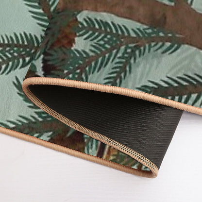 Owl & Pines  Stain-Proof Bath Mat