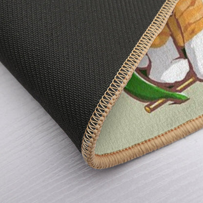 Kneel Before Lokitty! (chibi Version)  Toxin-Free Bath Mat