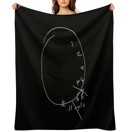 Will's Clock - Hannibal (Variant) Gift-ready Throw Blanket